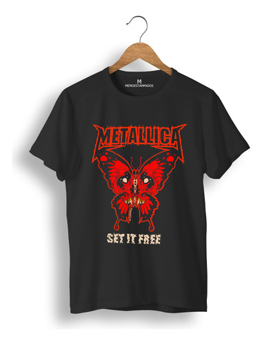 Remera: Metallica Set It Free Memoestampados