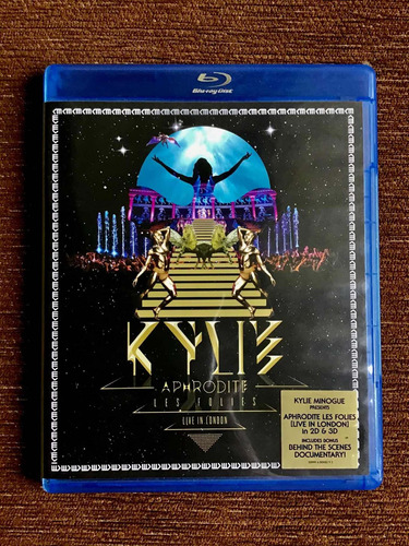 Kylie Minogue - Aphrodite Live (blu-ray 3d) Original.