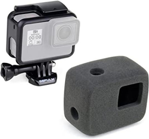 Gepuly Carcasa Para Cámara Gopro Hero 567 Black Hero7