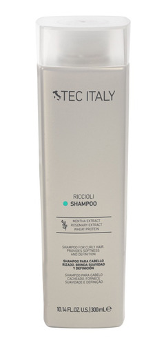 Shampoo Tec Italy Cabello Rizado Riccioli X300ml