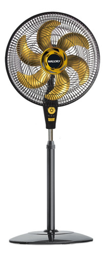 Ventilador De Coluna Air Timer Ts+ 40cm Mallory 110v Cor da estrutura Dourado Cor das pás Dourado