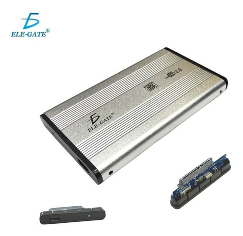 Elegate Gabinete Disco Duro Sata 6gb/s Usb 2.0 Con08