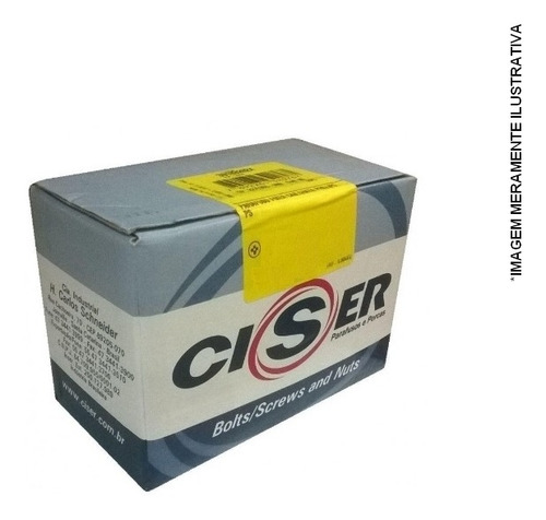 Imagem 2 de 2 de Parafuso Cabeça Chata Philips 3,5x14mm 1000 Unidades - Ciser