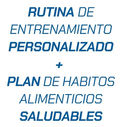 Rutina De Entrenamiento Personalizada Online Pdf