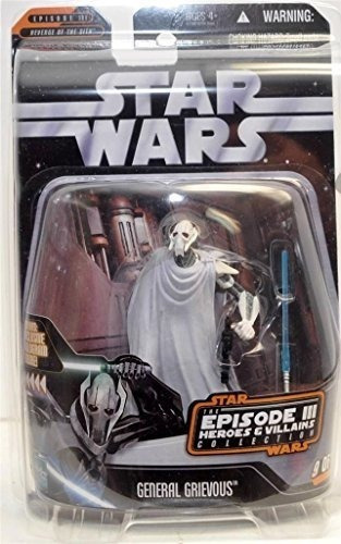 Star Wars Episodio Iii General Grievous Con Cloak Heroe...