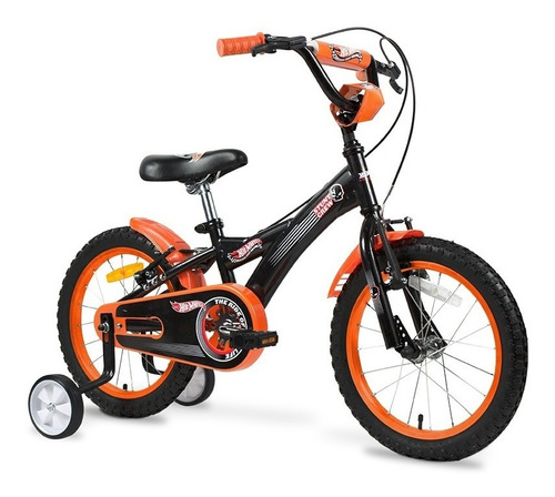 Bicicleta Nene Hotwheels Rodado 16 Ruedas Camara Y Rayos