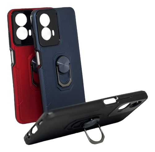 Funda Para Moto G24 + Mica Protector Reforzado Rudo Motorola