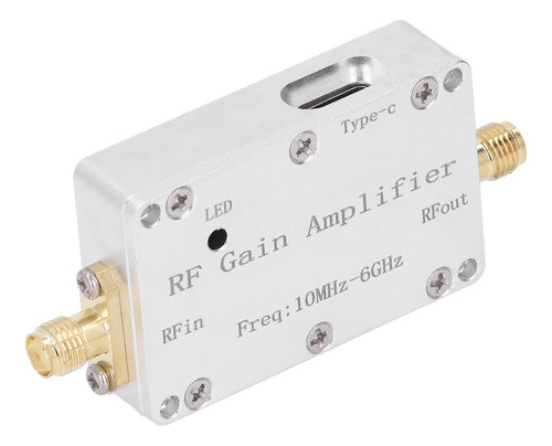Amplificador De Ganancia Rf De Bajo Ruido 10mhz-6ghz 10db Pr