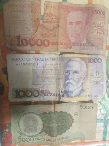 Imagem 2 de 5 de Cedulas Antigas.