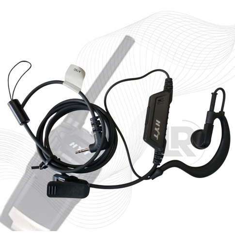 Kit 9 Fone Ptt Microfone Rádio Resistent Hytera Tc320 T210br