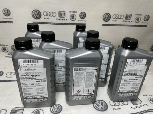 Aceite De Transmisión Manual Para Auto/camioneta Volkswagen Dsg Viscosidad 75w X1l Pack X 7 Unidades