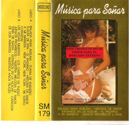 Cassette Michel Delanoe Y Jean Paul Tofel Música Para Soñar