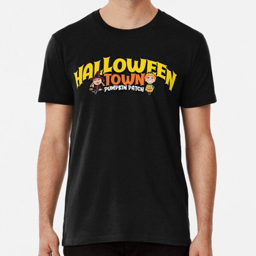 Remera Calabaza De Halloween Town Algodon Premium