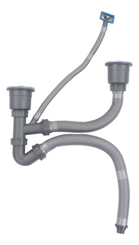 Kit De Desagüe De Doble Manguera Para Fregadero De Cocina, D