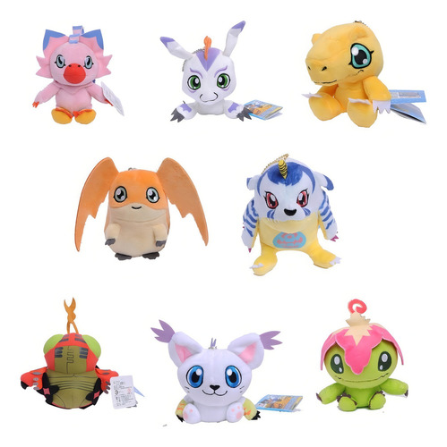 Peluche De Felpa Digimon Adventure 10 Cm Piyomon