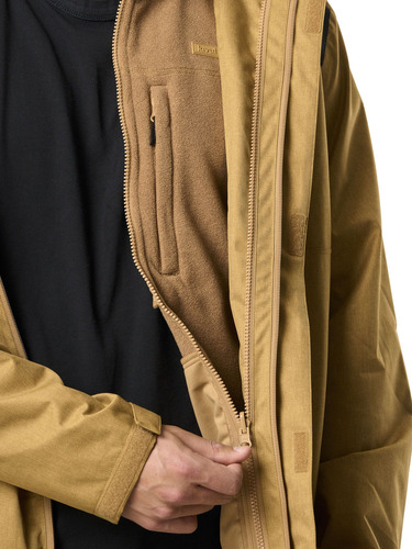 Chaqueta Siklos Reciclada Kivul Hombre Cafe