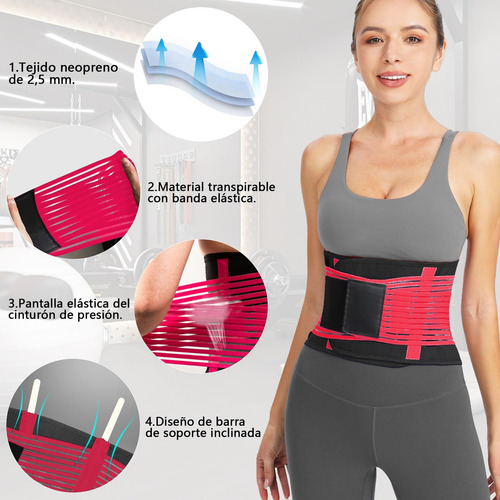 Cinturilla Moldeadora Para Mujer, Cinturón De Entrenamiento