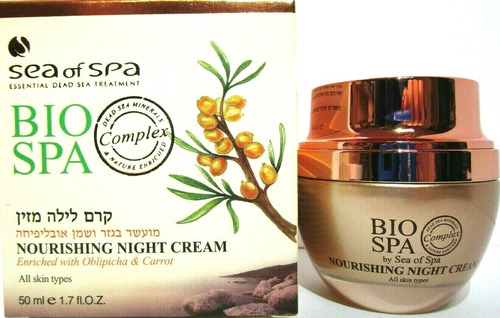 Crema De Noche 50 Ml Bio Spa Nutritiva Enriquecida Sea Of