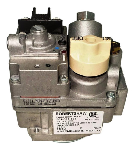 Válvula De Gas Robertshaw Reemplazo De Honeywell Vr8300a4805