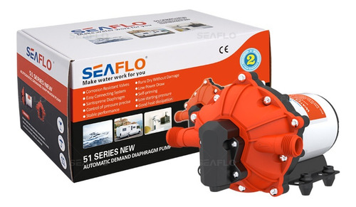 Bomba De Pressurização 5 Gpm 24v 18,9l/min 17a 60psi 51 New