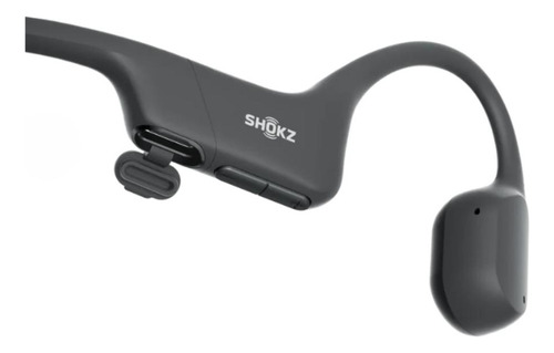 Fone De Condução Óssea Shokz Openrun Air Preto Preto