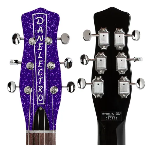 Guitarra Danelectro Vintage 59 Purple Metalflake Blackout | Frete
