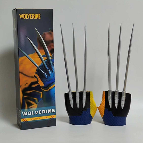 Conjunto De Armas Guantes De Garra Última Edición Wolverine