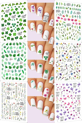 Pegatinas 2d Para Manicura Creativa  Mas De 400 Diseños