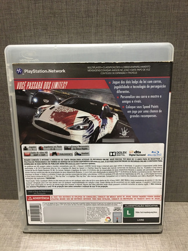 Need For Speed Rivals Ps3 (Usado)