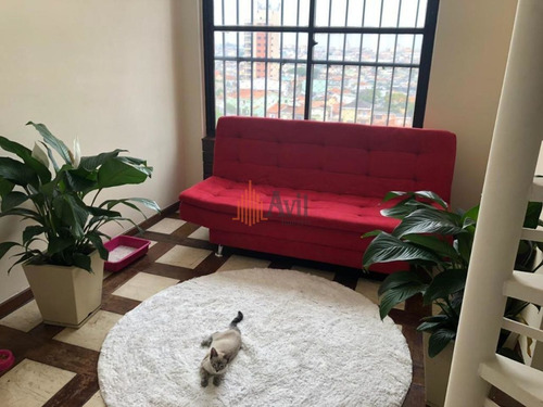 Imagem 10 de 15 de Cobertura Com 3 Dormitórios À Venda, 161 M² Por R$ 680.000,00 - Vila Formosa - São Paulo/sp - Av801