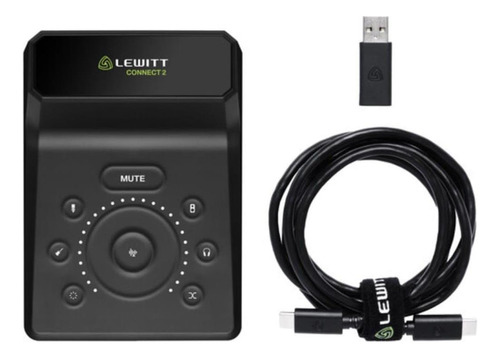 Lewitt Connect 2 Pacote De Interface De Áudio Usb-c Com De