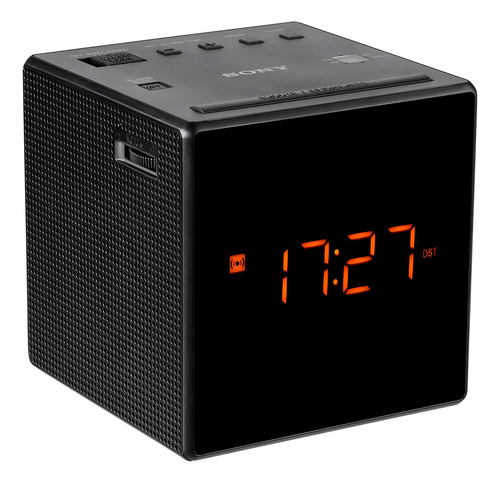 Sony Icf-c1 Radio Reloj Despertador Pantalla Led Alarma Color Negro