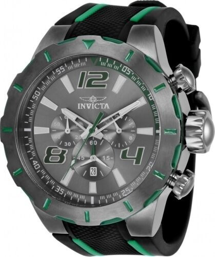 Invicta S1 Rally Men's Watch - 53mm, Black, Green (35737)