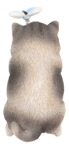 Colgador Para Macetas, Adorno Con Forma De Estatua De Gato,
