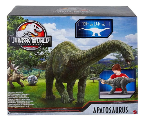 Jurassic World Dinosaurio Apatosaurus 105 Cm Legacy Collecti