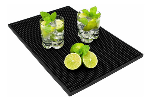  Tapete De Serviço 30x45cm Bar Mat Apoio Balcão Bartender Pvc 