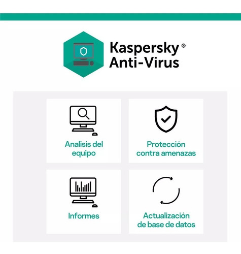 Licencia Antivirus Kaspersky 1 Equipo 1 Año Digital