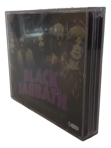 Box Black Sabbath - Broadcast Collection (1970-1975) - Edición de lujo en 5 CD, versión álbum