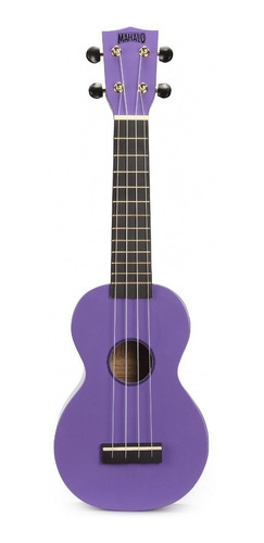 Imagen 3 de 10 de Ukelele Electroacustico Mahalo Rainbow Soprano Funda Aquila