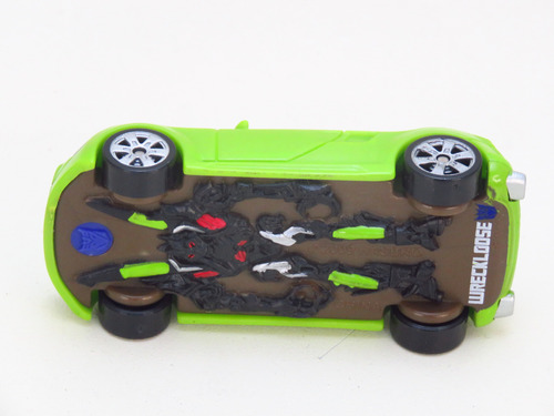 Miniatura Transformers Speed Stars Hasbro 7 Cm Não Vira Robô Wreckloose - Decepticon 11 (Usado)