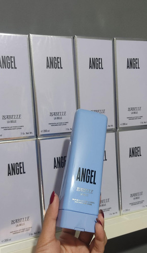 Creme Masculino Angel De 400ml Hidratante Isabelle La Belle Baunilha