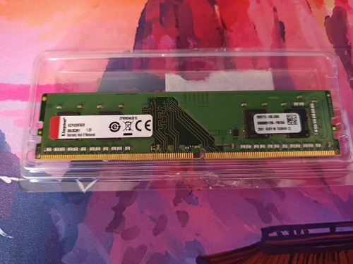 Memoria Ram Ddr4 8gb 2666mhz Kingston, Cl19, Dimm, 1.2v (Usado)