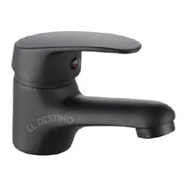 Comprar Monocomando Lavatorio Baño Magya Tero Negro Fas Ed