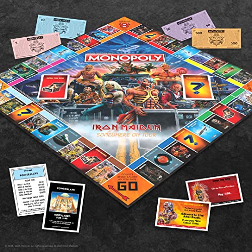 Juego De Mesa Usaopoly Monopoly Iron Maiden +8 Años