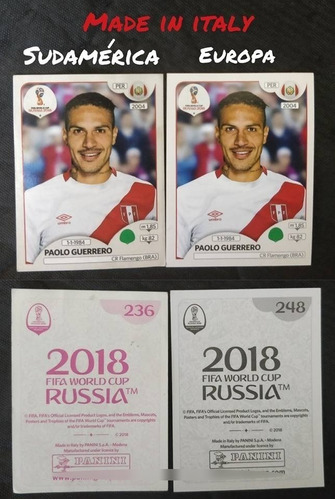 Figuras Sueltas Rusia 2018 Panini Por Lista Número Faltantes