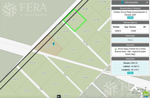 Imagen 7 de 8 de Venta De Terreno En Arturo Segui (29558)