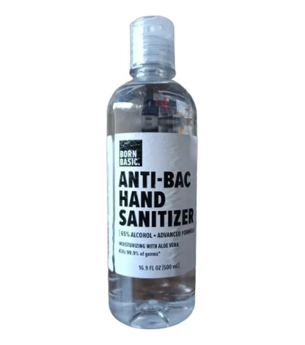 Sanitizador  Gel De Manos Antibacterial 500 Ml 1 Pieza