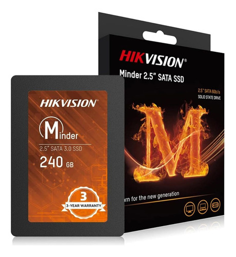 Disco Solido Ssd Hikvision 240gb Sata 3 3d Nand Pc Notebook