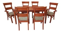 Comprar Comedor  Tiffany, 4 Sillas Burdeos Y 2 Sillones Burdeos