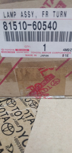 Mica De Cruce Derecha Cromada Toyota Machito 4.5 
